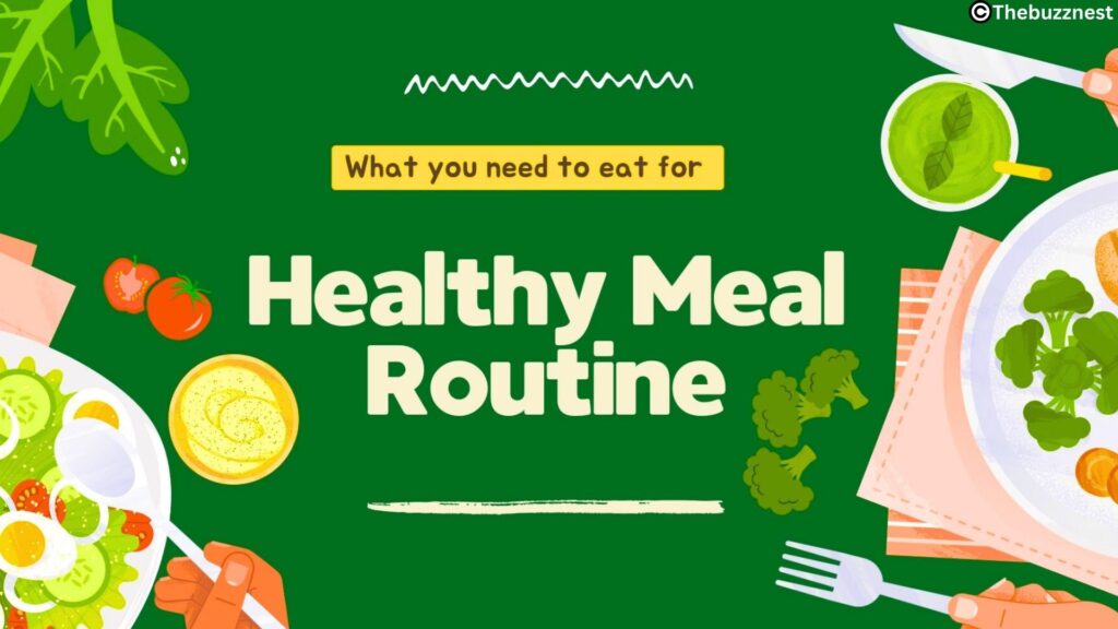 healthy meal routine