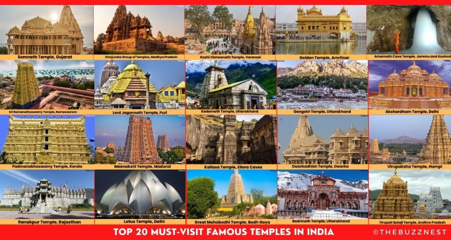 famous temples in india