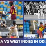 India vs West Indies in ODIs